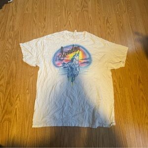 Unisex Sandra White Graphic T-Shirt XL